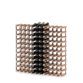 121 bottles holders high quality wooden and metal wine racks for wine cellar use